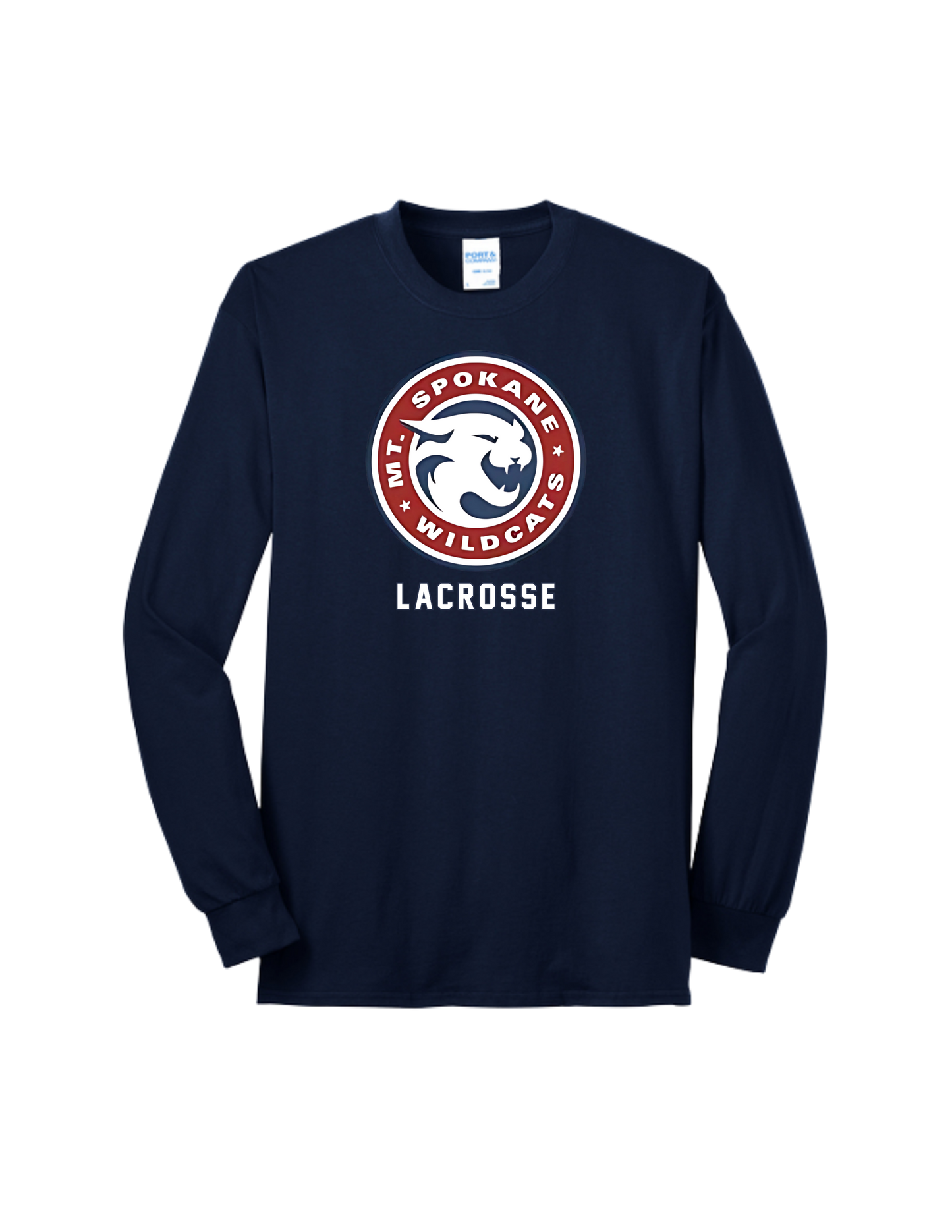 Mt. Spokane Poly/Cotton Long Sleeve T-Shirt