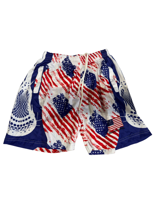 America Lacrosse Athletic Shorts