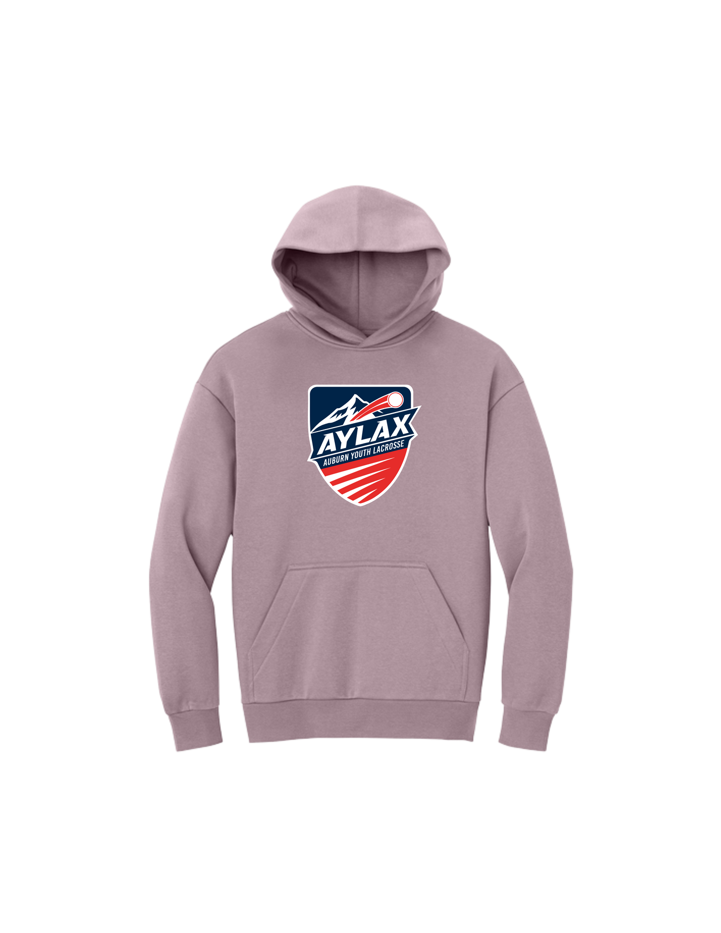 AYL District VIT Heavyweight Fleece Hoodie (Center Logo)