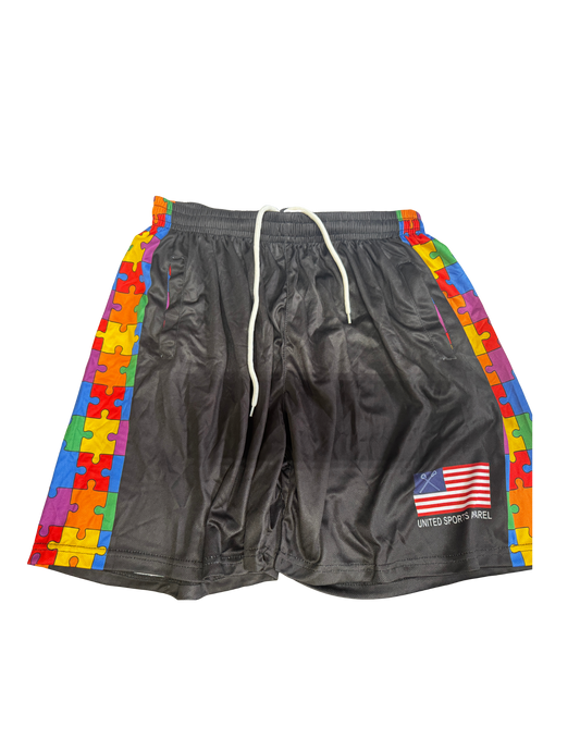 Autism Awareness Athletic Shorts