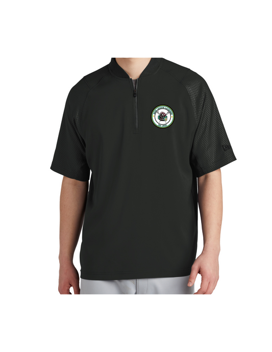 BeerLeague Lacrosse New Era Cage Short Sleeve 1/4 Zip Jacket