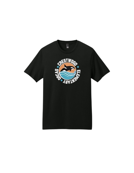 Crestwood Elementary District Perfect Weight Icon Tee