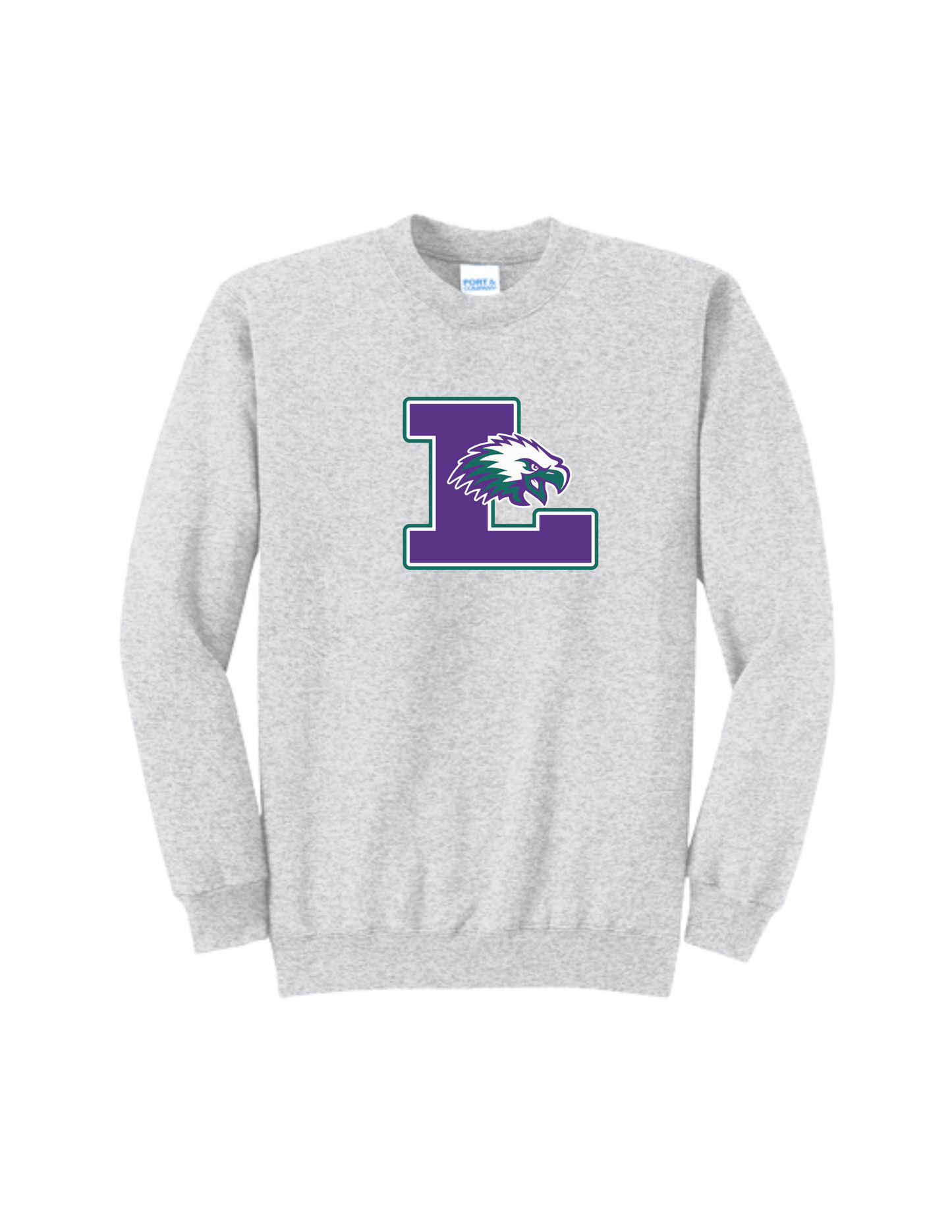 Liberty Ridge Elementary P&C Core Fleece Crewneck Sweatshirt - Eagle Logo