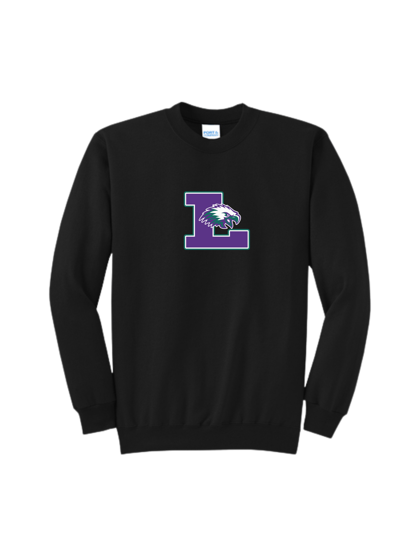 Liberty Ridge Elementary P&C Core Fleece Crewneck Sweatshirt - Eagle Logo