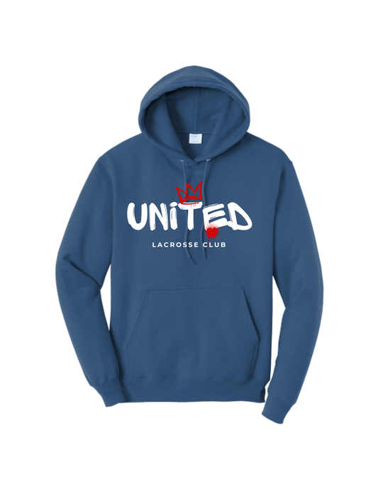 WUL P&C Spray Logo Core Fleece Hooded Sweatshirt