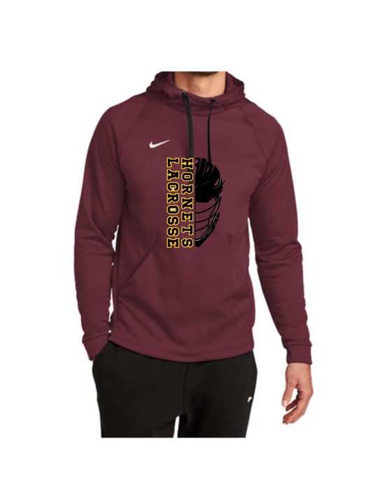 Hornet Helmet Logo Nike Therma-FIT Pullover Fleece Hoodie