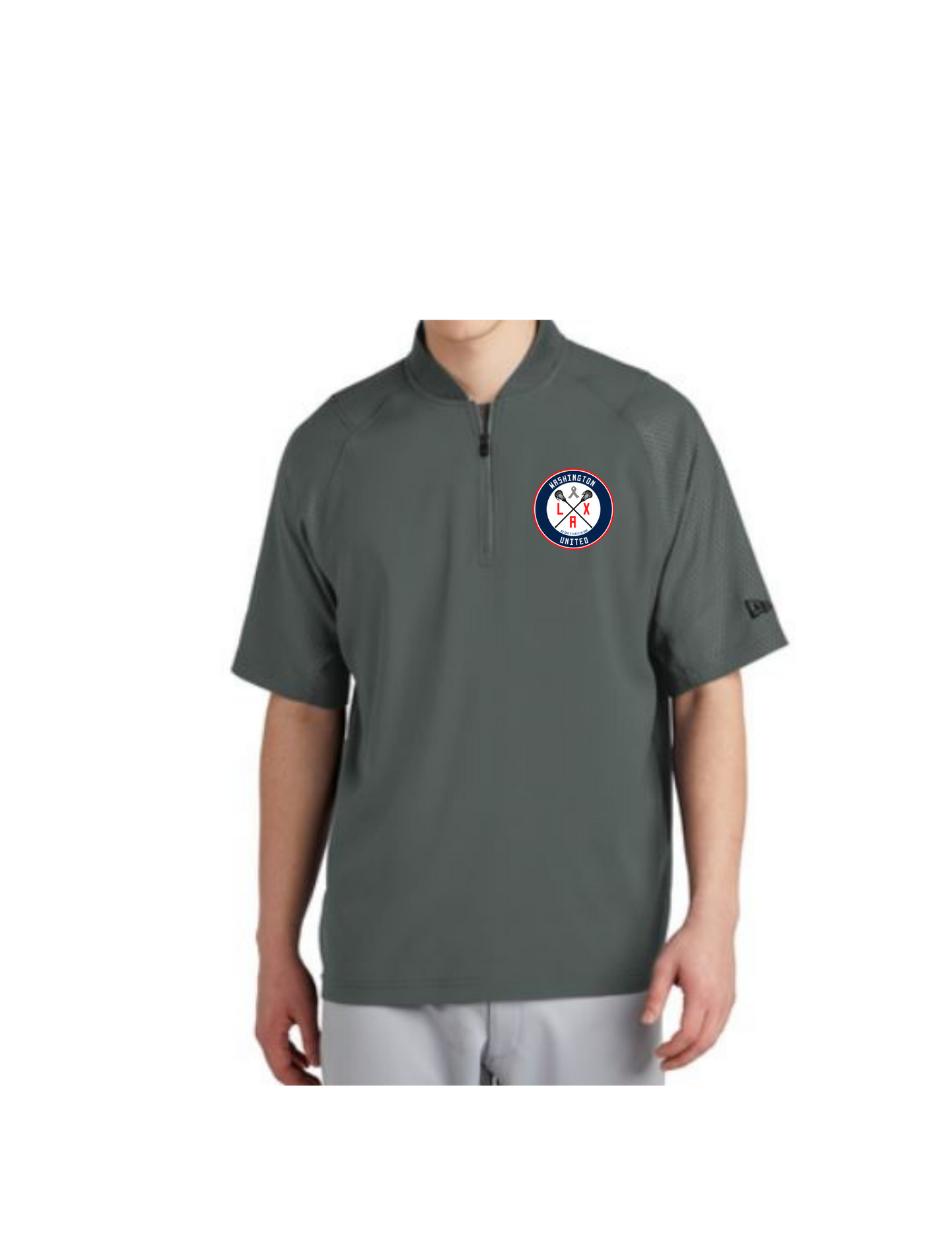 WUL New Era Cage Short Sleeve 1/4 Zip Jacket