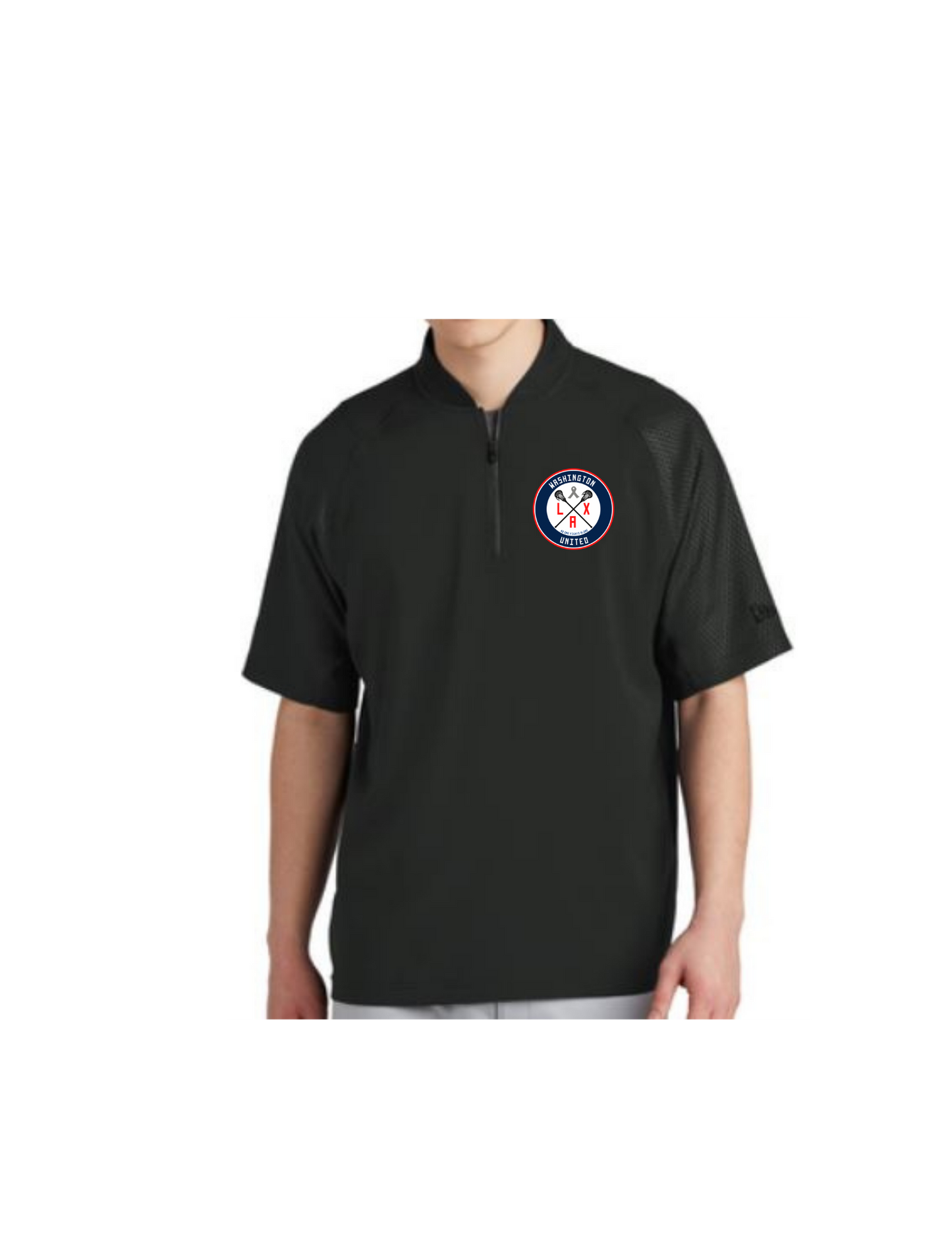 WUL New Era Cage Short Sleeve 1/4 Zip Jacket