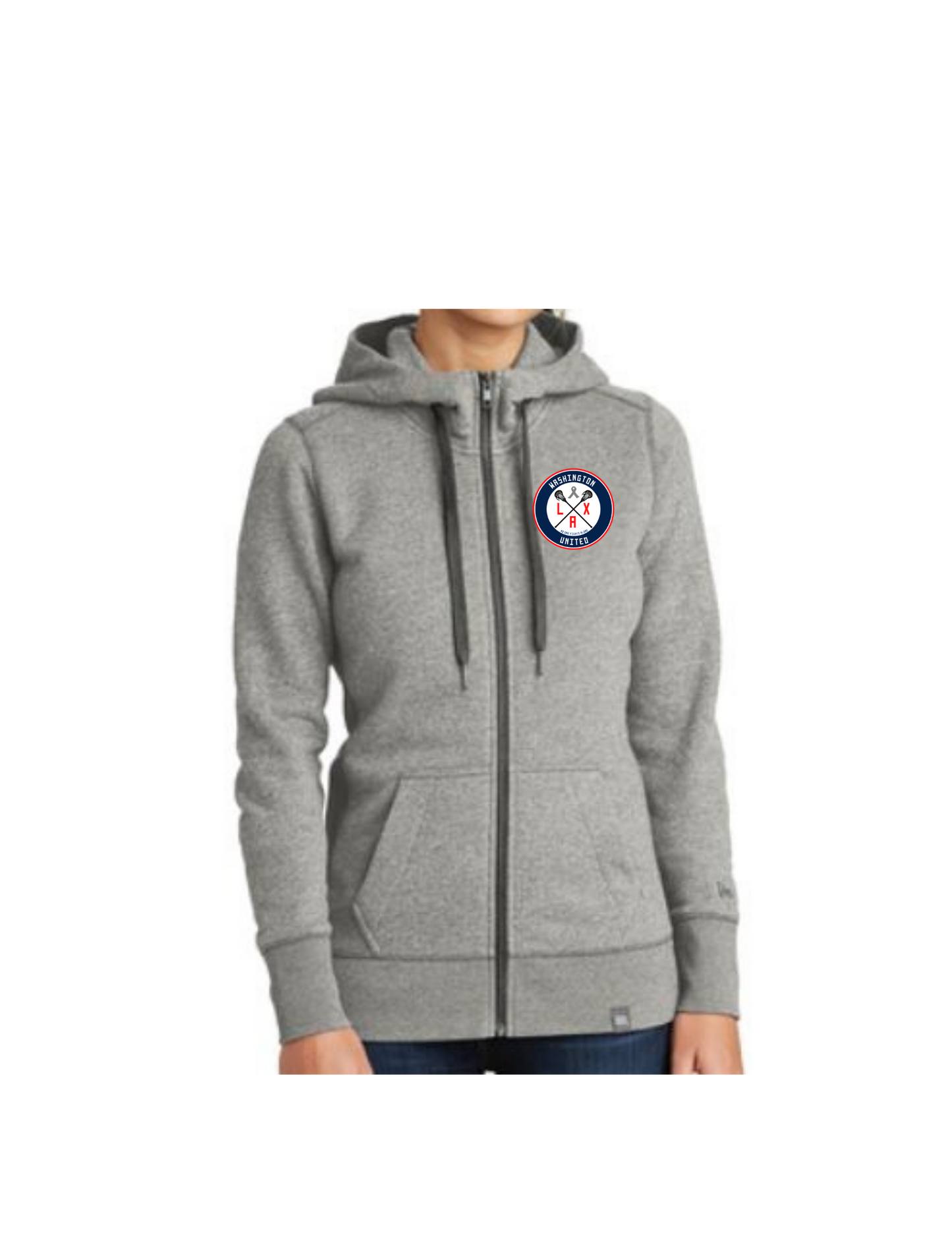 WUL New Era Ladies French Terry Full Zip Hoodie