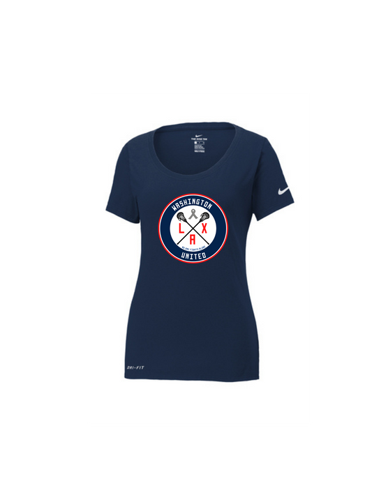 WUL Nike Ladies Dri-Fit Cotton/Poly Neck Tee