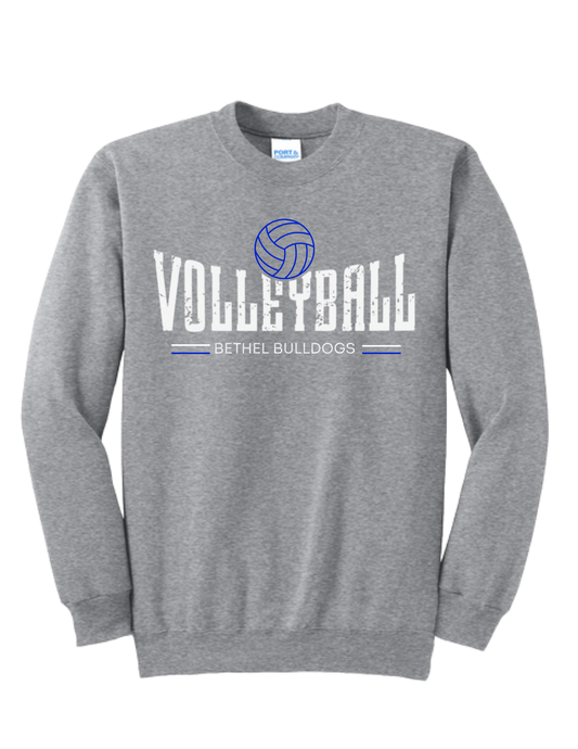 Bethel Middle School Volleyball PC Crewneck
