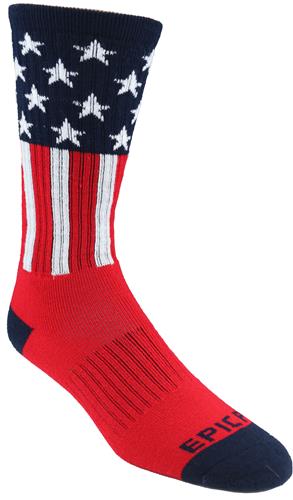 America Vertical Flag Socks